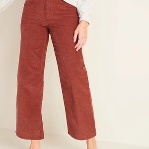 NWT Old Navy wide leg corduroy pants